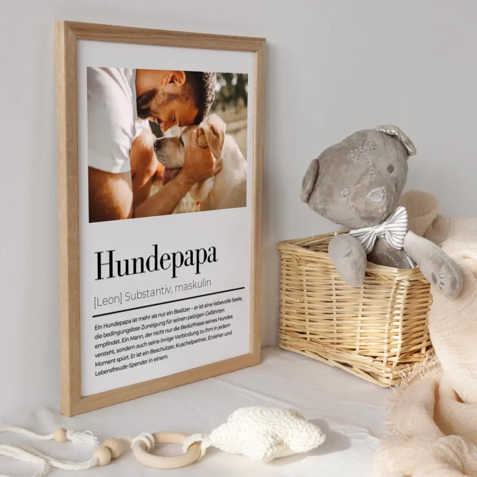 Poster Hundemama - Hundepapa