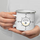 Camping Tasse "Personalisierter Kompass"