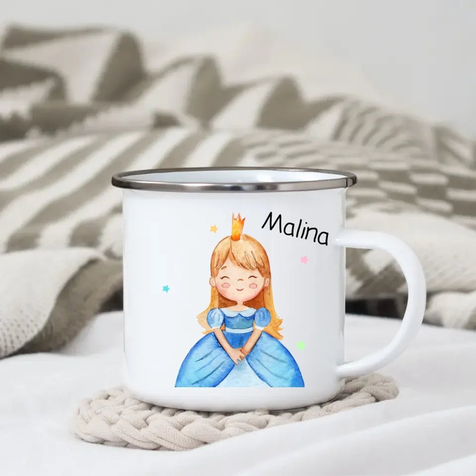 Emaille Tasse Kleine Prinzessin Little Mathilda