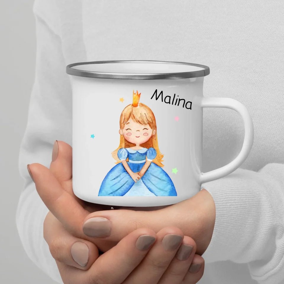 Emaille Tasse Kleine Prinzessin Little Mathilda