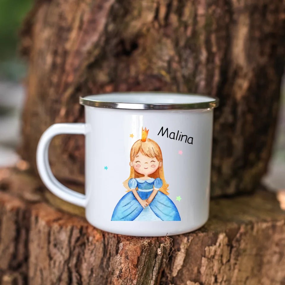 Emaille Tasse Kleine Prinzessin Little Mathilda