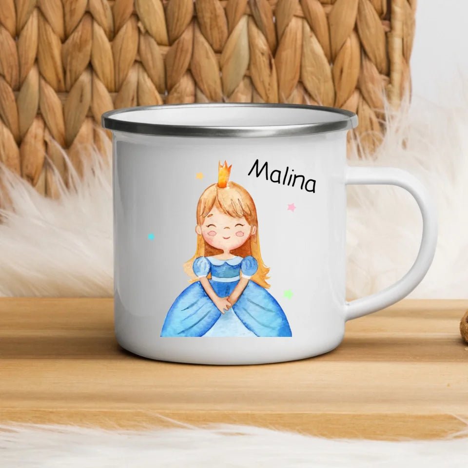 Emaille Tasse Kleine Prinzessin Little Mathilda