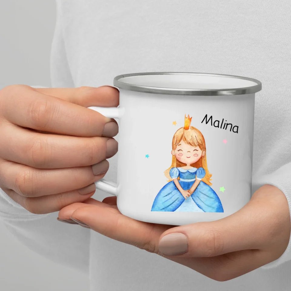 Emaille Tasse Kleine Prinzessin Little Mathilda