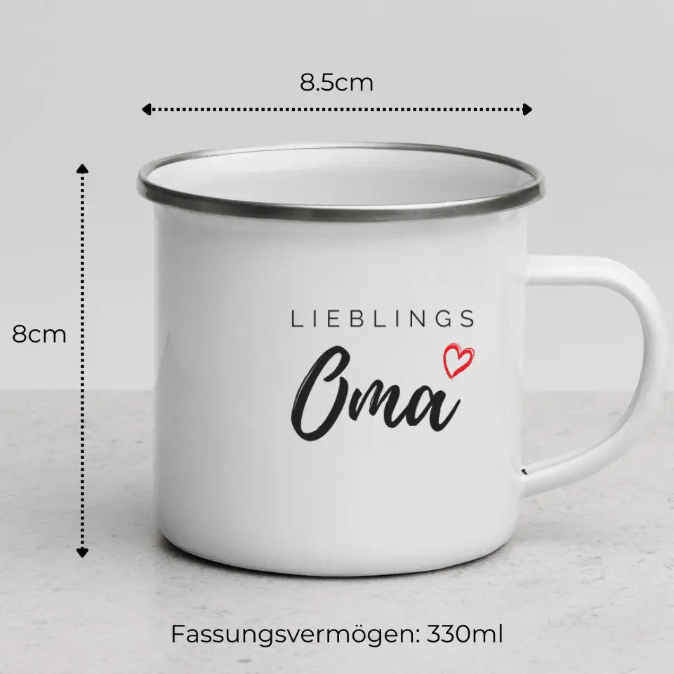 Keramik Tasse Lieblings Oma Little Mathilda