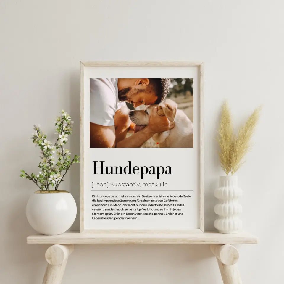 Poster Poster Hundemama - Hundepapa Little Mathilda