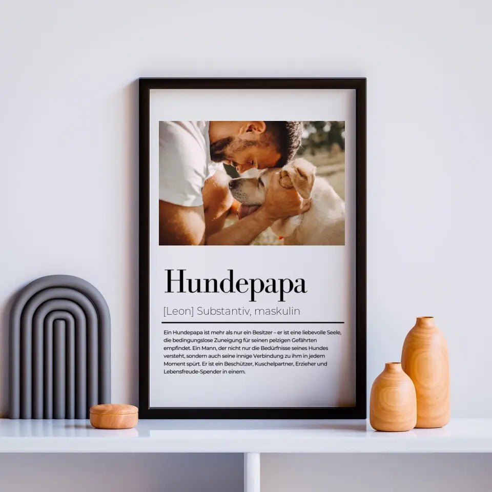 Poster Poster Hundemama - Hundepapa Little Mathilda